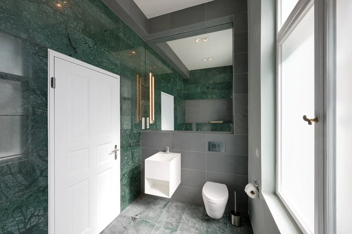Wilhelminian Apartment, BERLINRODEO, Windows, Bathroom, Toilet, Sink