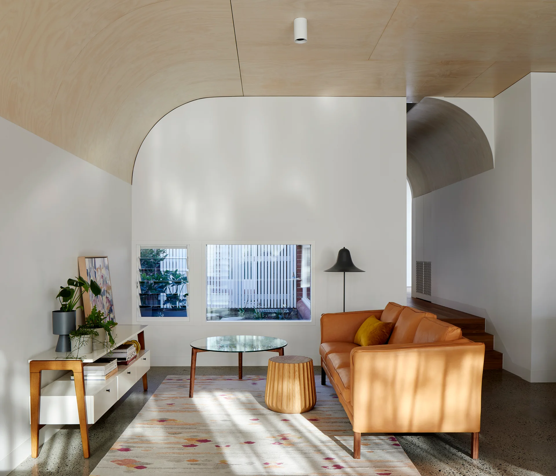 Deco House, Mihaly Slocombe, Interior, Living Room, Sofa