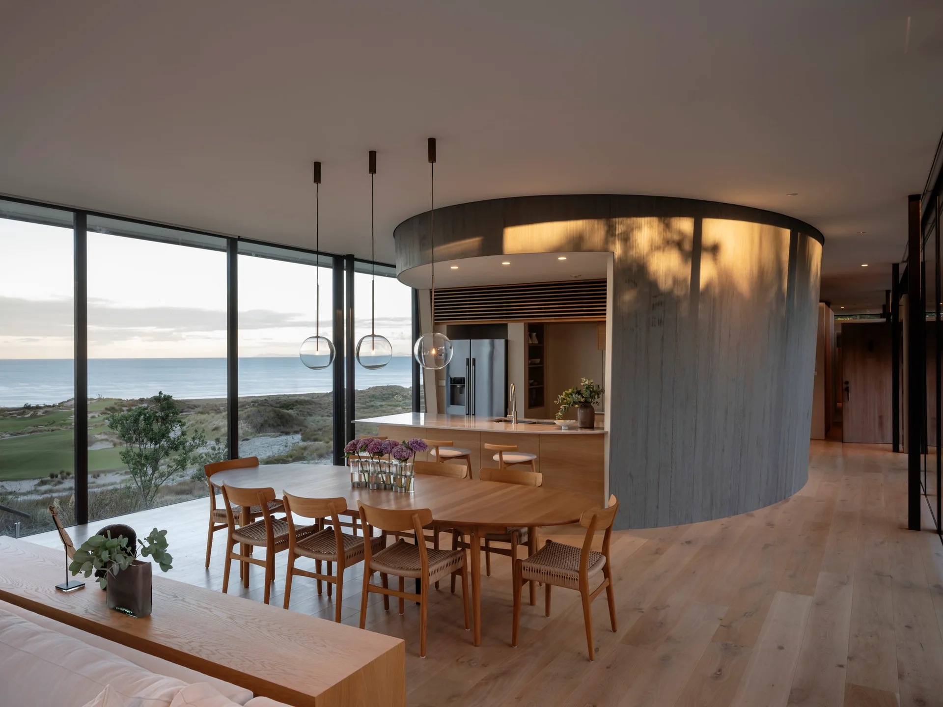 Fielding House, Cheshire Architects, Interior, Dining room, Table, Chair