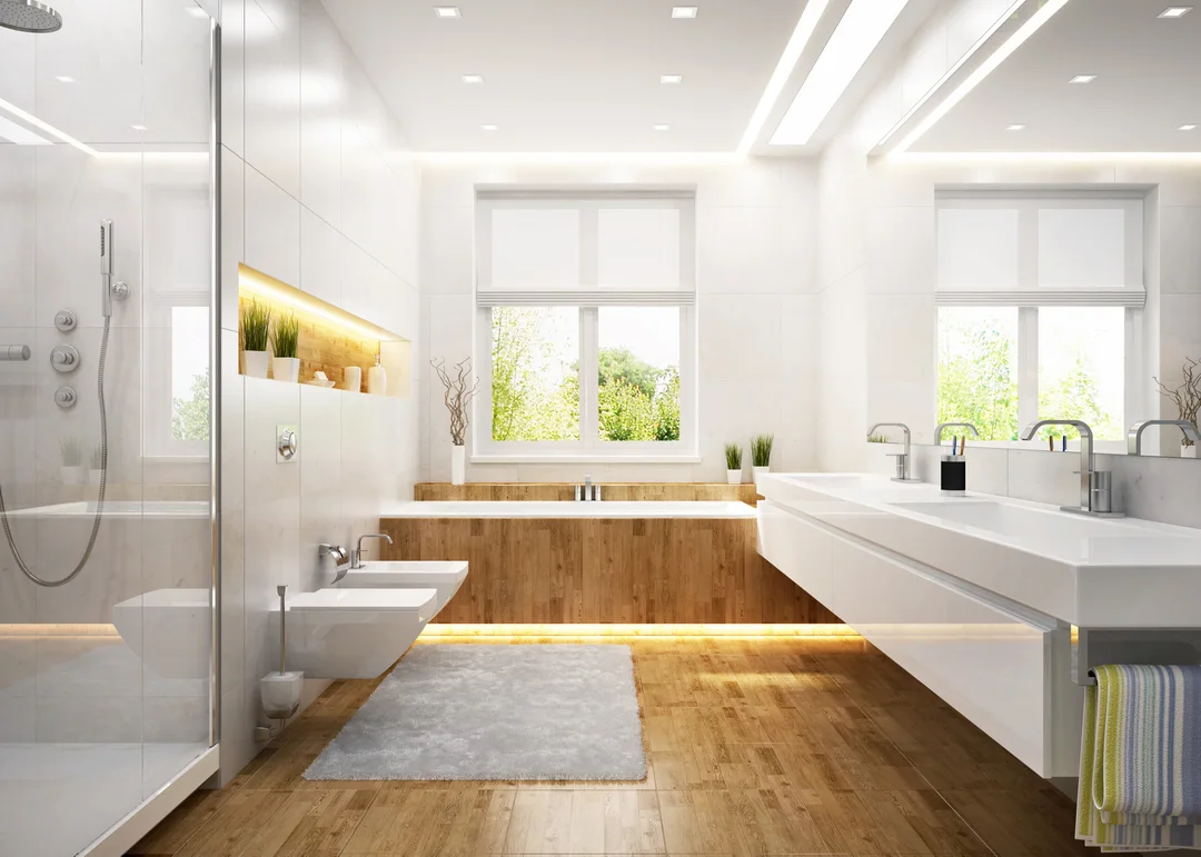 wood effect bathroom floor tiles