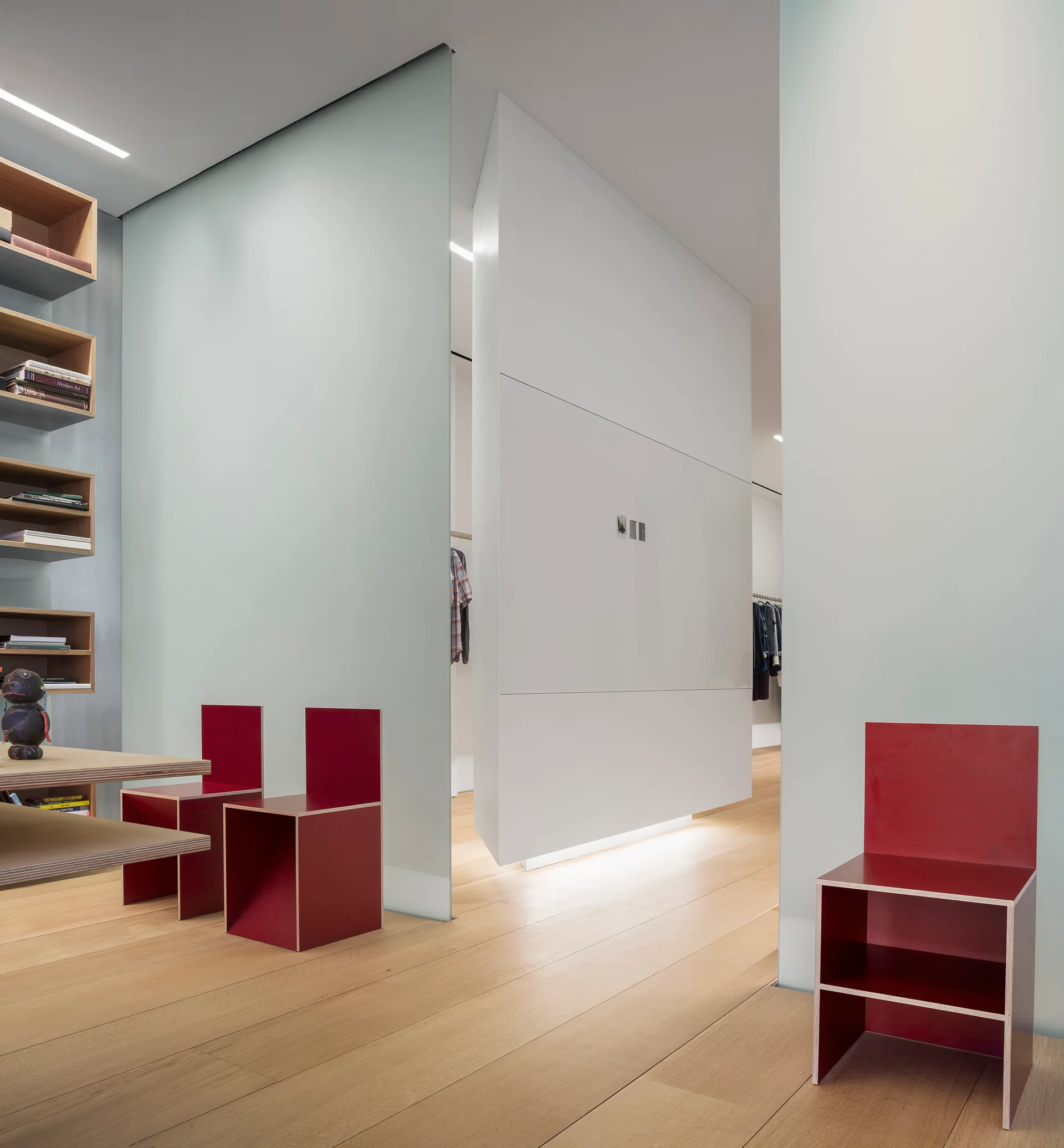 Photographer’s Loft, Desai Chia Architecture, Shelving