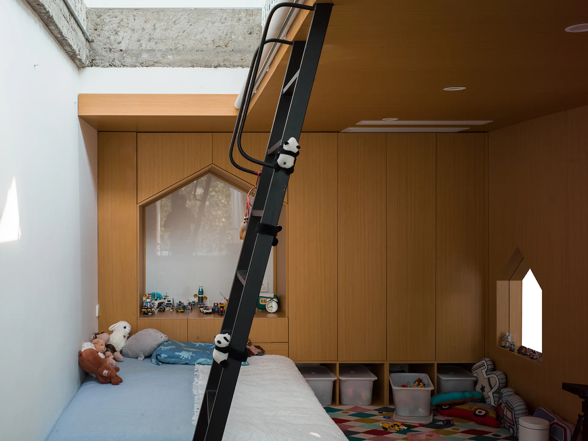 Liang House, Atelier ArchFAN, Interior, Bedroom
