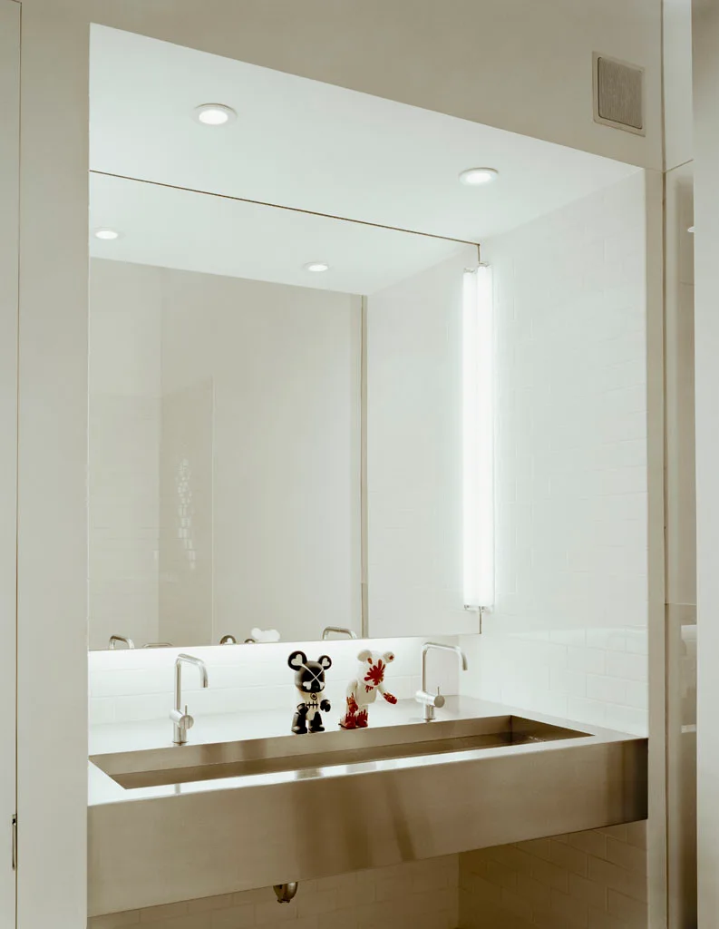 9th Street loft, Messana O'Rorke, Sink, Bathroom