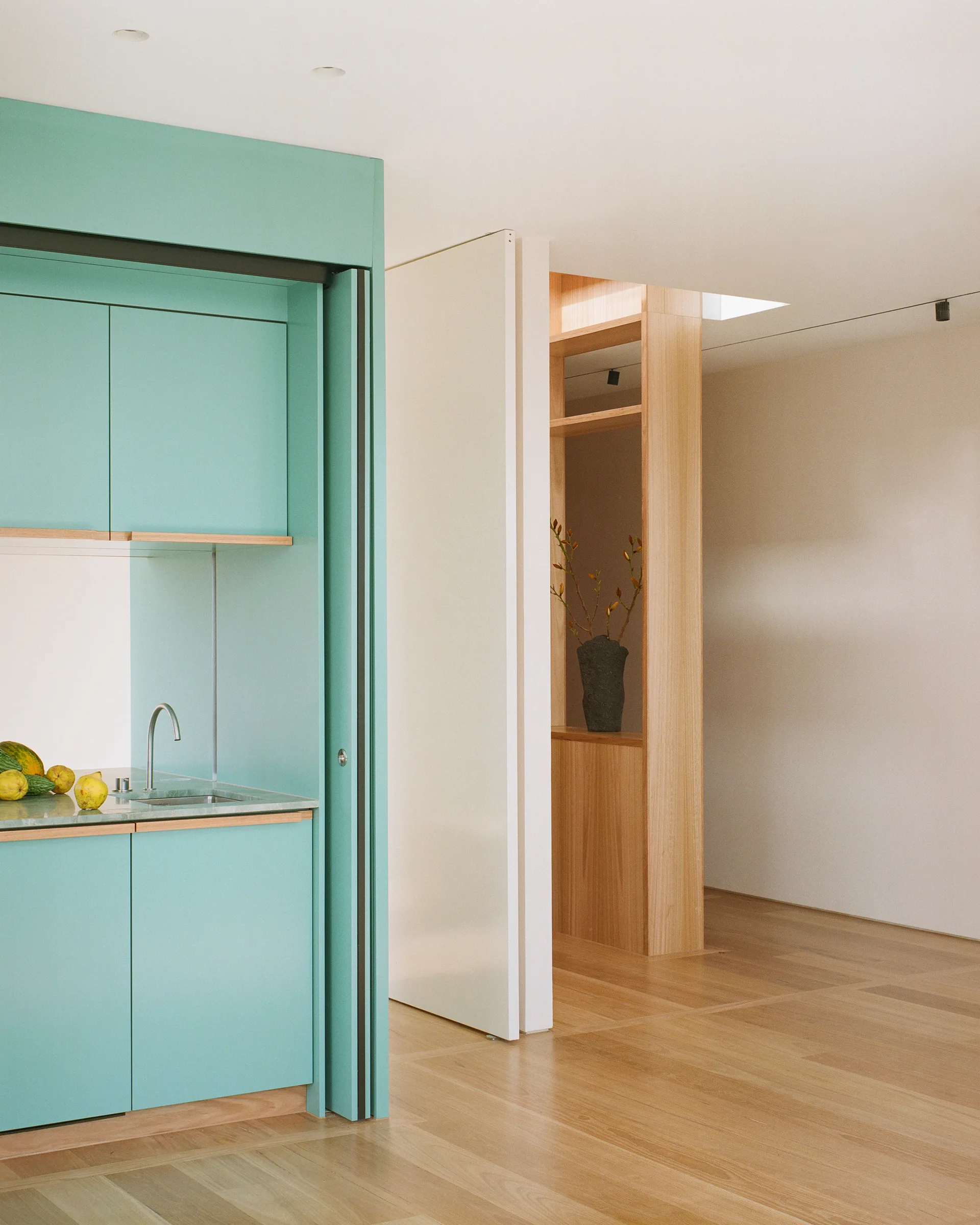 Elsternwick Penthouse, Office Alex Nicholls, Interior, Kitchen