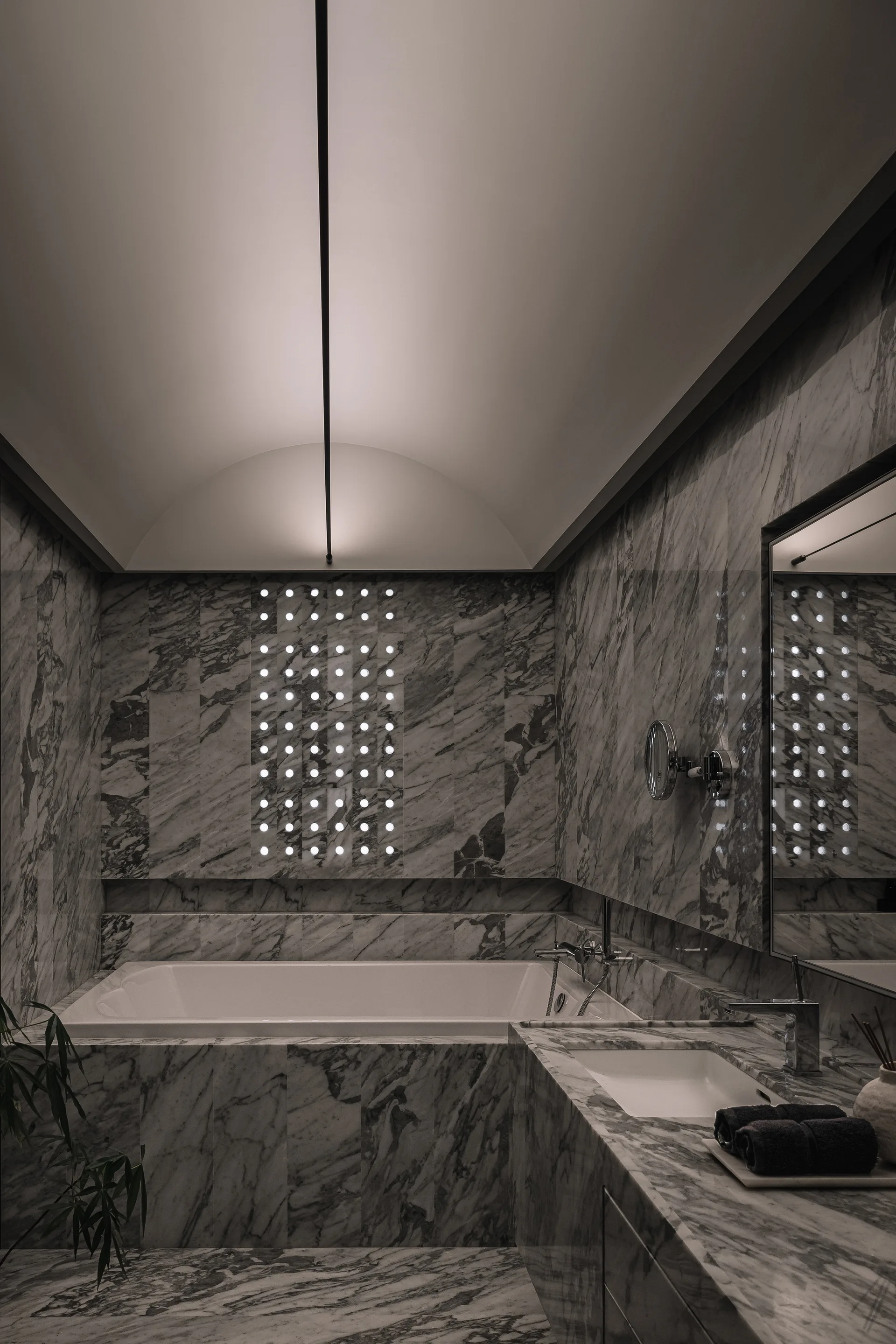 Vaulted B/W Haus