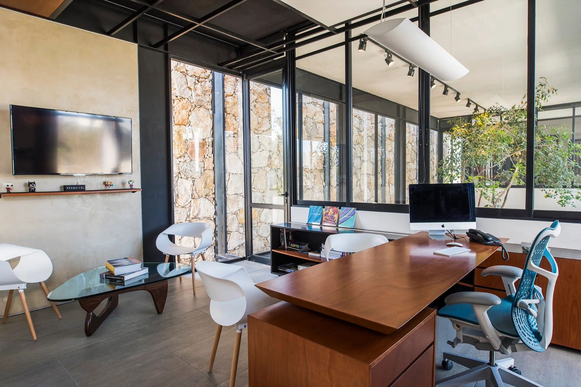 FDZ Esquivel Studio, FDZ Esquivel, Arquitectura, Interior, Table, Chair, Windows, Beam