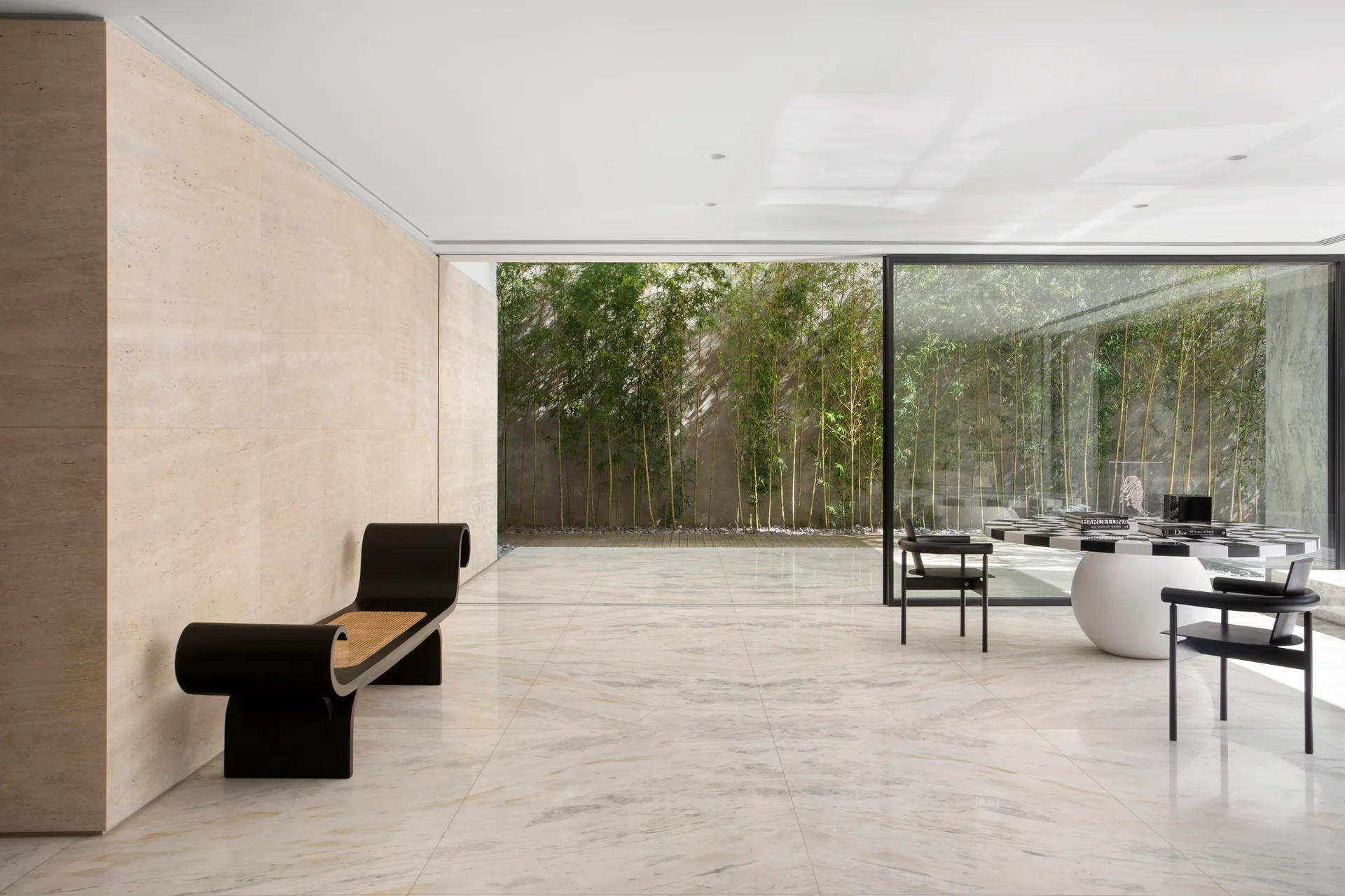 Light House, Studio Guilherme Torres, Interior, Living Room, Table, Chair