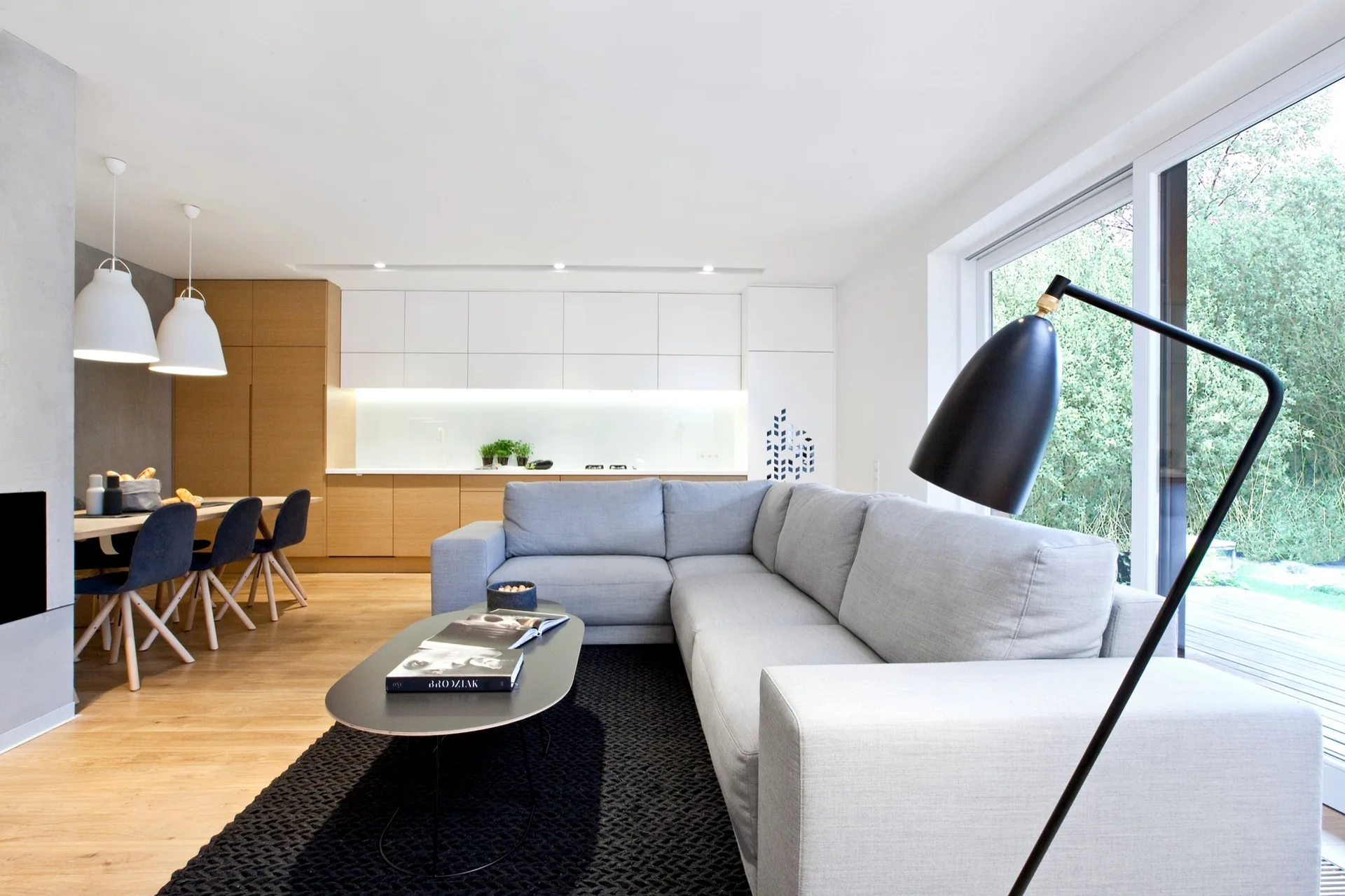Perforated House, Spacelab, Sofa, Table, Chair, Windows