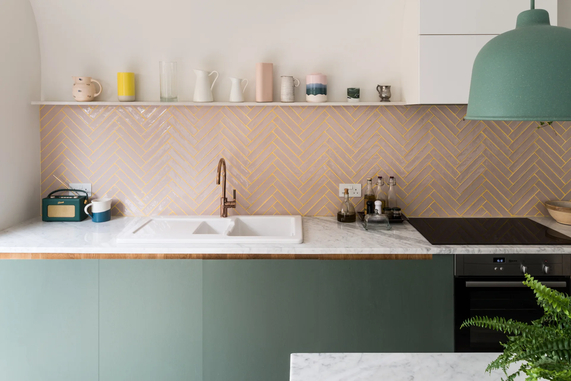 Valetta House, Office S&M, Interior, Kitchen, Countertop, Sink
