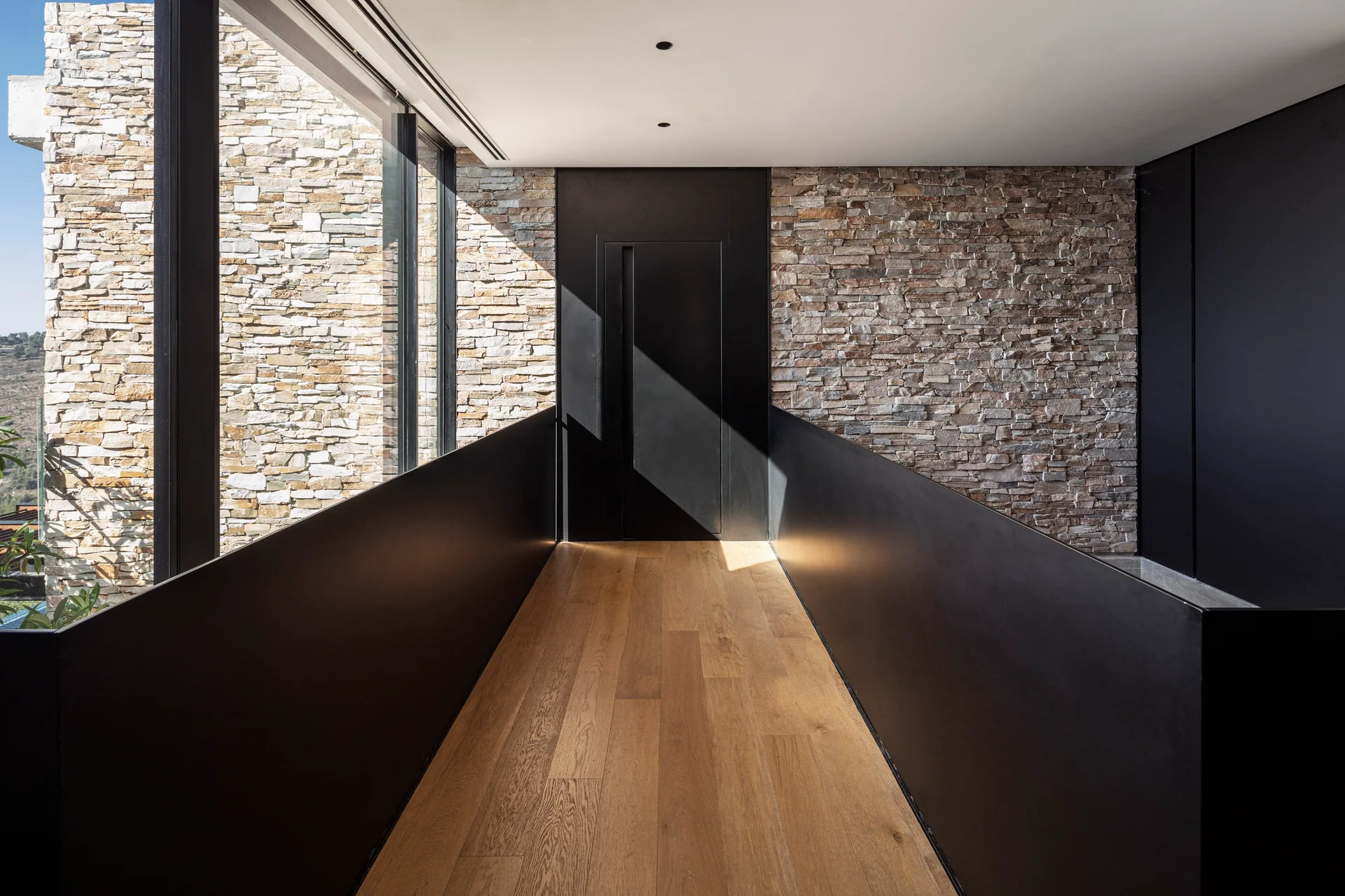 Contemporary Stone Villa, Dana Oberson Architects, Interior